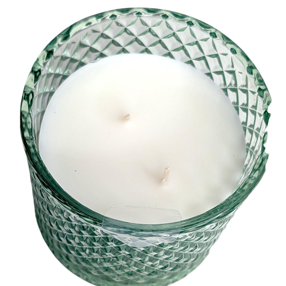 Kirkton House‎ White Cedar Sage Luxury Candle 12oz Green Glass Jar Tassel Lid - Picture 6 of 6